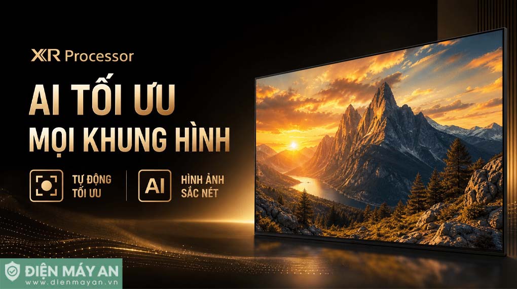 Google Tivi True RGB Sony AI 4K 75 inch K-75XR90M2